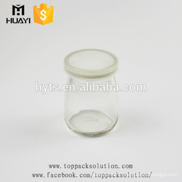 wholesale clear wide mouth pudding glass jar 50ml